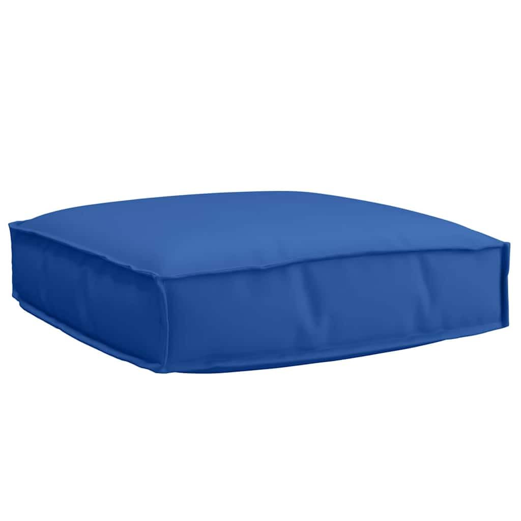Coussin bleu roi de prestige en tissu Oxford imperméable 60x60