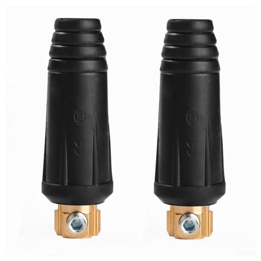 Durable Male Cable Connector for Welding