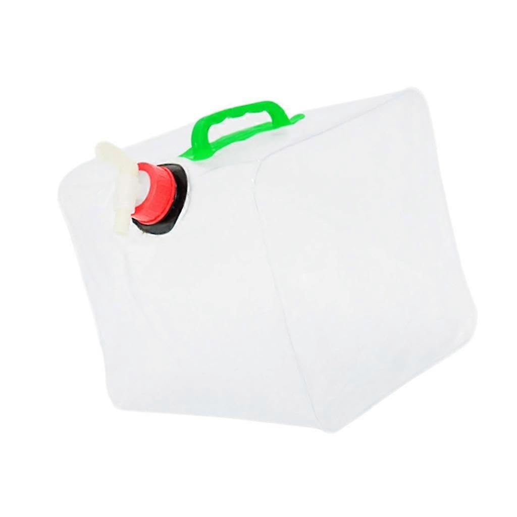 Folding Water Bucket with Tap Travel Water Bag for Outdoor Camping Fishing