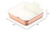 Le Creuset Stoneware Heritage Square Baking Dish, 3qt., Peche