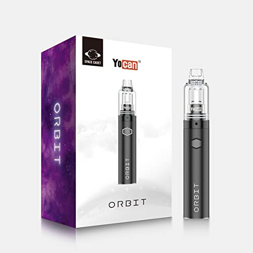 Vaporizer-Vape-Pen-Orbit-Wax-Kit-1700mAh-Coil-Less-Quartz-Cup-10S-Per-Heat-Rechargeable-Vape-Pen-BlackNo-Nicotine