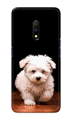 Image of PRINTFIDAA� Printed Hard Back Cover Case for Realme X | Oppo K3 Back Cover (Puppy Dog) -2808