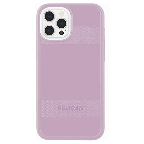 Pelican - PROTECTOR Series - Case for iPhone 12 Pro Max (5G) - 15 ft Drop Protection - 6.7 Inch - Mauve Purple