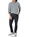 Amazon Essentials Men's Crewneck Fleece Sweatshirt, Light Grey Heather, Large