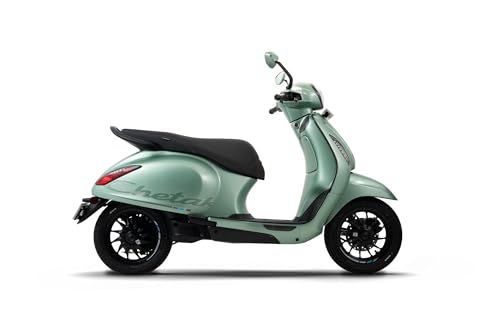 Image of Chetak C3501 by Bajaj Auto High Speed Electric Scooter with charger - Pista Green - Ex-Showroom