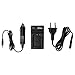 Produktbild vhbw Ladegerät kompatibel mit Sony Camcorder HDR-PJ270E, HDR-PJ405, HDR-PJ410 Kamera Camcorder/Akku - Ladeschale, Kfz-Adapter, Ladeanzeige, 4,2 V