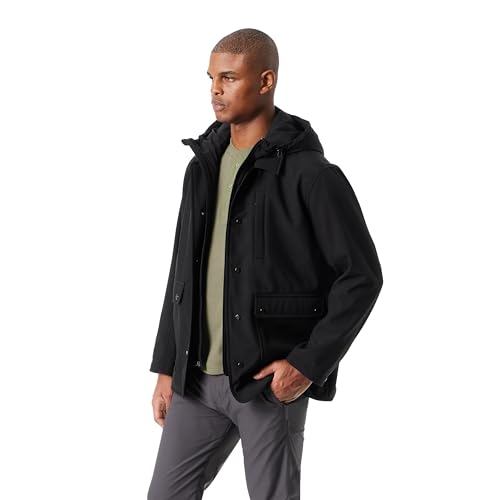 BASS OUTDOOR Mens Storm System Water Resistant Breathable Barn Jacket With Wind Proofing Standard3