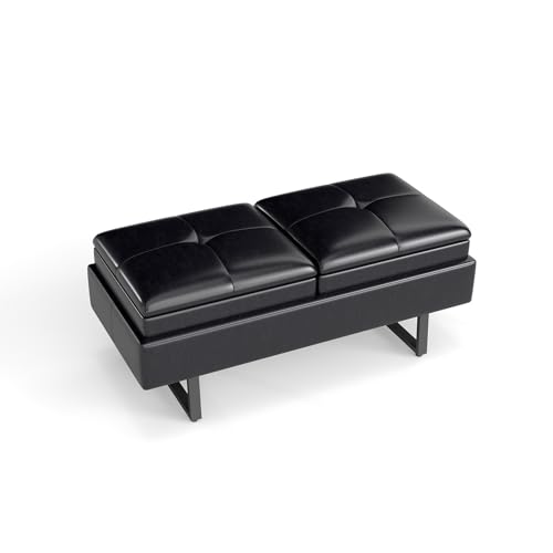 MOTION Leather Bench Waiting Room Chair