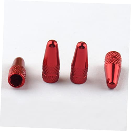 Tapas para válvulas de llantas de bicicleta Happyyami, 20 piezas, aluminio anodizado, colores vibrantes, ligeras y fáciles de instalar, evitan fugas de aire, compatibles con válvulas francesas miniatura 4