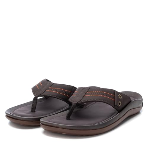 Sandalias REFRESH de hombre confortables en marrón modelo 171673 5