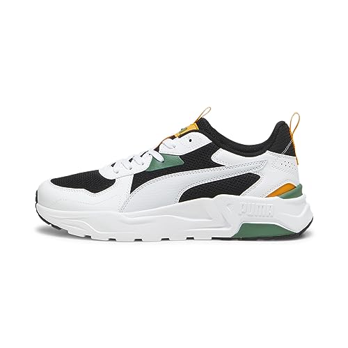 PUMA Trinity Lite, Zapatillas Hombre, Puma Black Silver Mist Puma White Clementine, 44 EU