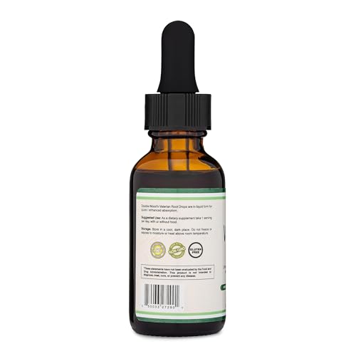 Double Wood Supplements VDROPS Valerian Root Supplement
