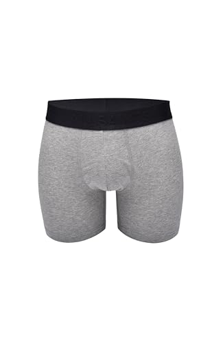 Men's Standard 3pk Organic Cotton Boxer Brief (Contour Pouch)3