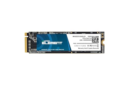 MUSHKIN SSD Element M.2 256GB PCIe Gen3x4 NVME