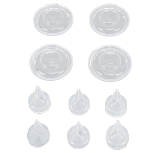 Wearable Bust Pump Accessories Silicone Electric Duckbill Valves Diaphragms Replacement Parts for S9 S12 S9Pro S12Pro, with Replacement Accessories, for Leak Prevention