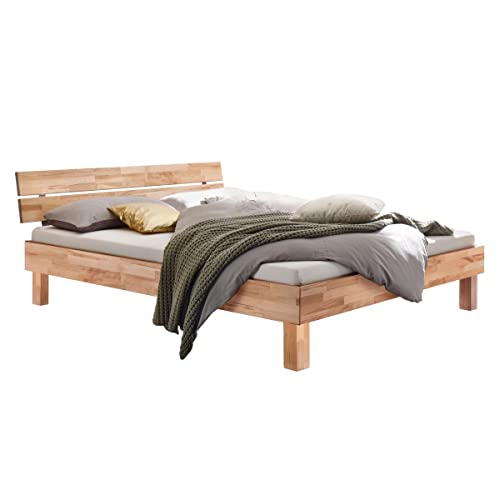 Hasena Trento Bett Prato 20 Kopfteil Ello Kernbuche 140x200