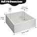 UHAPPYEE Square Foam Ball Pit for Toddler,35