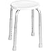 Ridder A00603101 Sgabello per vasca da bagno/doccia, senza braccioli, altezza regolabile, colore: Bianco