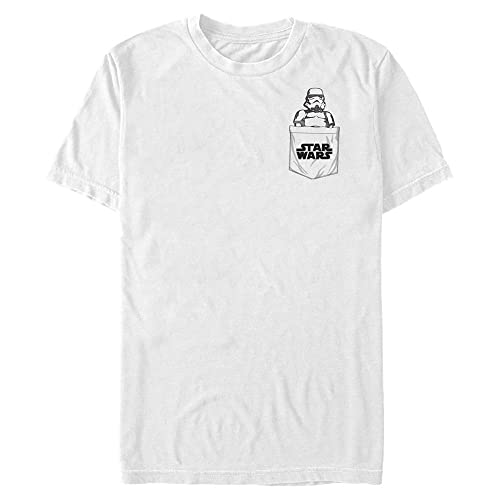 T-shirt Stormtrooper Pocket Pop Star Wars pour homme avec figurine Funko