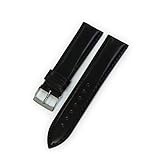 CASSIS[カシス] コードバン 時計ベルト CORDOVAN コードバン 22mm ブラック 交換用工具付き U1013115019022M