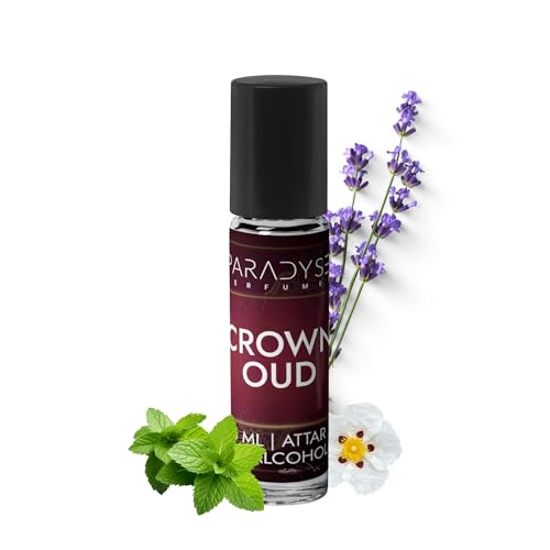 Image of Crown Oud Attar | Non-Alcoholic Perfume Oil Roll on | Luxury Attar | Premium and Long lasting | 6 ml