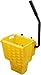 Carlisle FoodService Products Omnifit Mop Bucket with Side Press Wringer and Soiled Water Insert for Floor Cleaning, Kitchens, Restaurants, And Janitorial Use, Polypropylene (Pp), 35 Quarts, Yellow