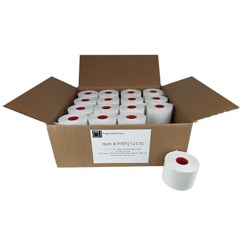 MAXStick Sticky Thermal Paper Rolls - 2 1/4
