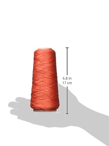 Image of DMC 5214-350 Six Strand Embroidery Cotton 100 Gram Cone, Coral Medium