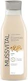 MUSSVITAL Essentials Gel de Baño Avena 750 ml, pH 5.5 Fisiológico, con Pantenol, Base Lavante Suave, Limpieza Diaria de la Piel, Higiene Corporal