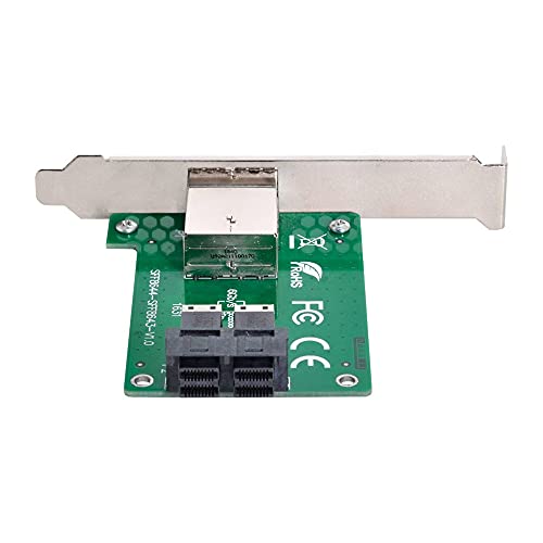 U.3 Female (SFF-8639) to Mini SAS HD (SFF-8643
