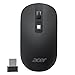 acer Computer Mouse Wireless, 2.4G Slim USB Wireless Mice with USB Receiver, 800/1200/1600 Adjustable DPI Optical Laptop Mouse with 4 Buttons, Portable for Laptop, Desktop, PC