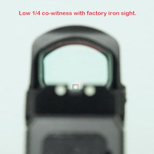 DPP Titanium Adapter Plate Compatible with CZ P10 Optic Ready and Holosun 407C/507C/508T Trijicon RMR/SRO-CZ-P10-02 - Thumbnail 3