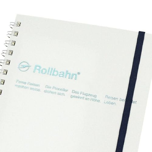 Cahier Rollbahn Delfonics Or carnet de notes quadrillé à spirale - 3