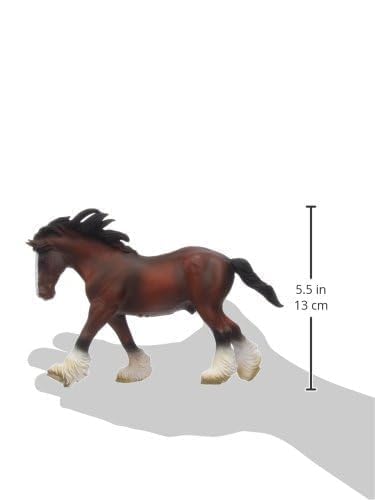 CollectA 88982 - Clydesdale Foal - Black - , 4,90