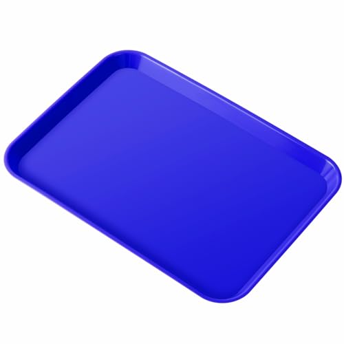 JMU Royal Blue Dental Procedure Trays Flat Trays Size B 13.25" X 9.75"