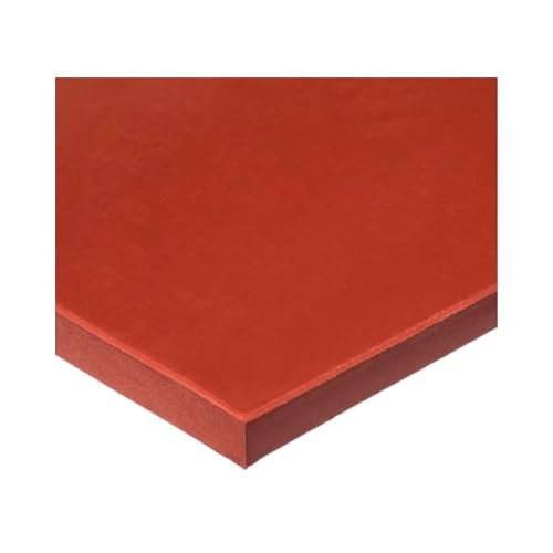 USA Sealing BULK-RS-S50FDA-23 FDA Silicone Rubber Sheet, No Adhesive, 50A, 1/16" Height, 12" Width, 12" Length