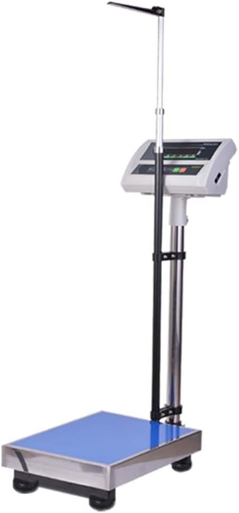 MYUYEE Weighing Scales,Height And Weight Scale,Electronic Physicians Scale,With Height Bar And Led Display,Digital Clinical Scale