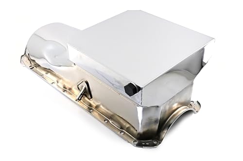 Image of CFR Performance Racing Oil Pan Fits 1965-90 Chevy BB 396-454 - Chrome