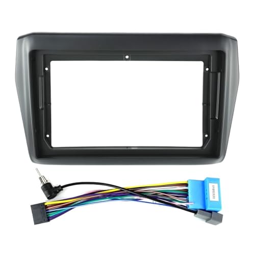 Cadre façade d'autoradio pour corriger le jeu de console et adapter un écran sur Suzuki Swift