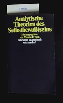 Paperback Analytische Theorien des Selbstbewußtseins. [German] Book