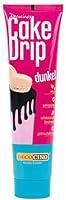 DECOCINO Cake Drip Dunkel (90g) – schokoladiger Geschmack – vegan & gebrauchsfertig – Backdeko für Torten, Kuchen, Muffins, Cupcakes, Cake Melts, Cake Melts
