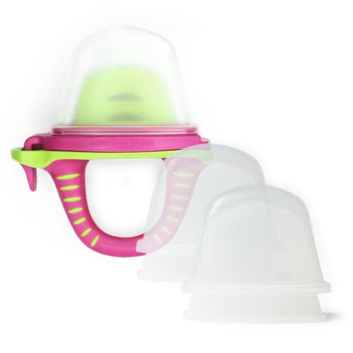 teetherpop No Mess Fillable, Freezable Baby Teether & 2