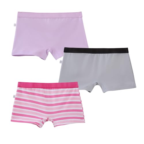 Image of YouGotPlanB Cotton Trunks for Girls | Ages 4-16 | Stretchable Trunks for Kids | Snug-Fit | Perfect for Active Girls