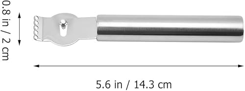Miniatura 3 de Hemoton 3 unidades de pelador de naranja, rallador de limón inoxidable, rallador de queso, rallador de cáscara de limón, exprimidor de cítricos,