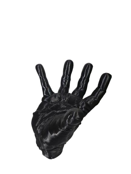 Unique desktop stand for football | 3D printed hand holder | Football, basketball holder | Perfect for football display | Table desk show piece-picture-30