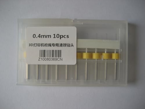 10pcs 0.4mm Hole 3D Printer Nozzle Cleaning Tool