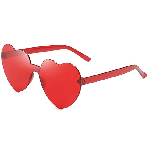 2 Pairs Sunglasses for Women Trendy, Valentines Day Glasses for Kids Party Bulk4