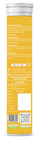 Image of The Body Reserve ACV Moringa with Lemon Cider Vinegar, cinnamon for Control Carvings Supports Metabolism, Boosts Energy & Immunity Lemon Burster Flavor (Pack of 1)