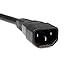 StarTech.com 10ft (3m) Power Extension Cord Splitter, C14 to 2x C13, 13A 250V, 16AWG, Computer Power Cord Extension, IEC 320 C14 to 2x C13 AC Extension Cable for Power Supply, UL Listed (PXT100Y)