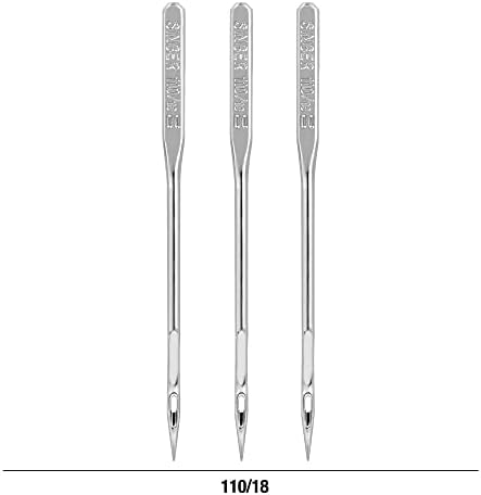 SINGER Sewing Machine Needles, 1-Pack, Size 18 3/Pkg